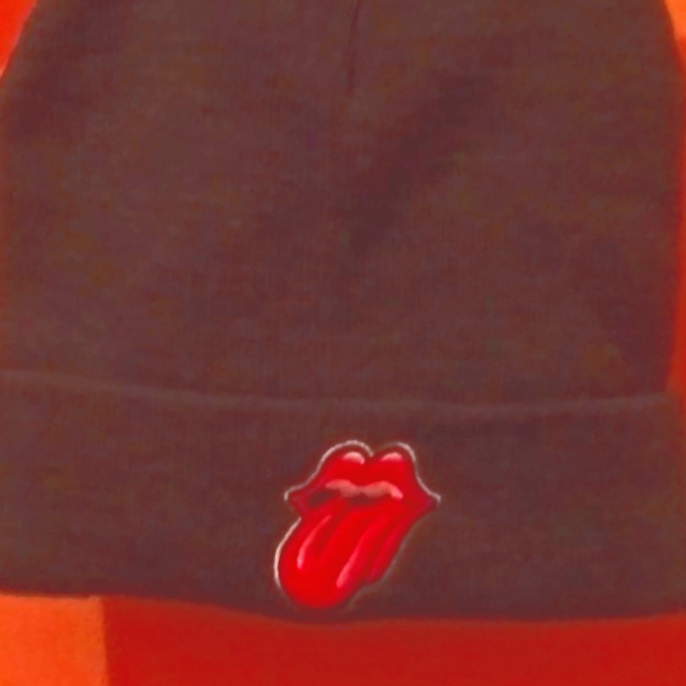 Rolling Stones women's skull cap